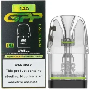 Uwell Caliburn GPP Replacement Pod 1.2Ω (3-Pack) – Vape Store in Indore