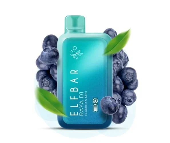 Elf_Bar_Raya_D1_Blueberry_Mint_13K_Premium_Disposable_Vape_in_Chennai